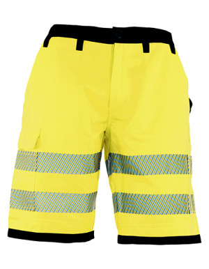 EOS Hi-Vis work shorts with print area - Reklamnepredmety