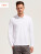 Unisex polykoton polo shirt with long sleeves - 2259576 - variant
