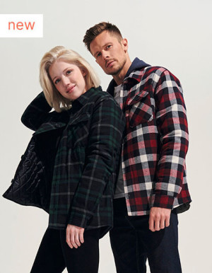 Unisex flannel shirt Noah - Reklamnepredmety