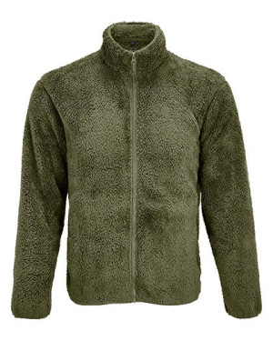 Unisex fleece jacket with zip Finch - Reklamnepredmety