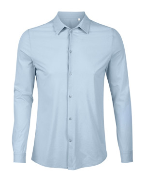 Men's mercerised shirt Balthazar - Reklamnepredmety