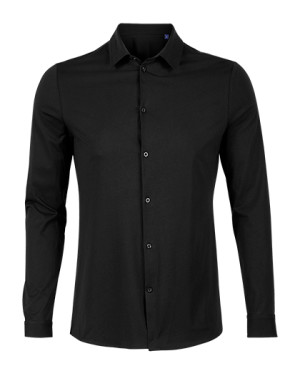 Men's mercerised shirt Balthazar - Reklamnepredmety