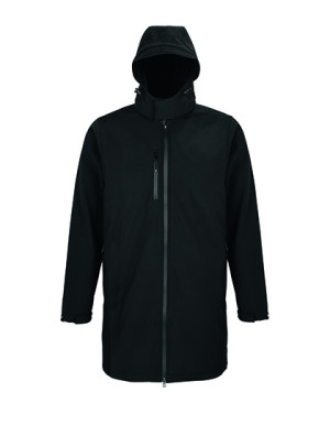 Men's long softshell coat Achille - Reklamnepredmety