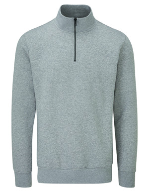 Sweatshirt with quarter zip - Reklamnepredmety