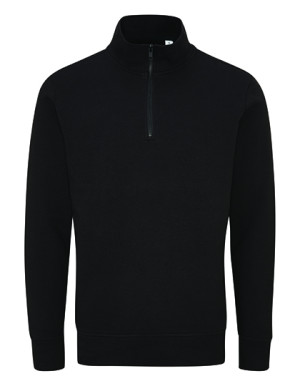 Sweatshirt with quarter zip - Reklamnepredmety