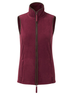 Women's fleece vest 'Artisan' - Reklamnepredmety