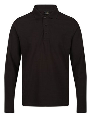 Long sleeve polo shirt Pro 65/35 - Reklamnepredmety
