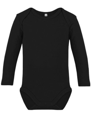 Organic long sleeve baby bodysuit Rebel 02 - Reklamnepredmety