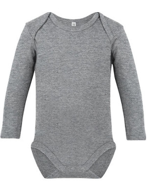 Organic long sleeve baby bodysuit Rebel 02 - Reklamnepredmety