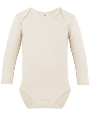 Organic long sleeve baby bodysuit Rebel 02 - Reklamnepredmety