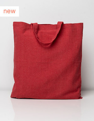 Cotton bag with short ears made of recycled material - Reklamnepredmety