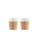 Set of 2 mugs made of high quality porcelain 300 ml BISTRO 300 - 34852_160 - variant St 34852-160