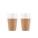 Set of 2 mugs made of high quality porcelain 600 ml BISTRO 600 - 34853_160 - variant St 34853-160
