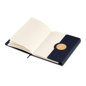 NESTOR notebook A5 from RPET - Reklamnepredmety