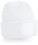 Circular Patch Beanie B 446 - biela - variant