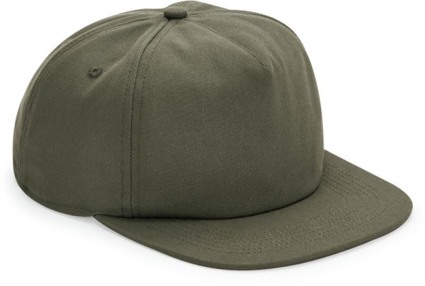 5 panel cap made of Beechfield organic cotton