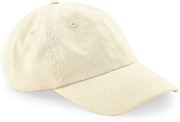 6 panel organic cotton cap