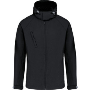 Men's 3-Layer Hooded Softshell Jacket K413 - Reklamnepredmety