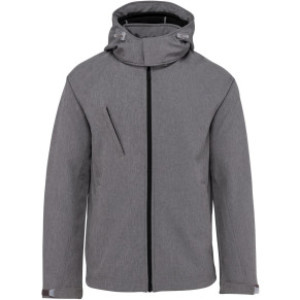 Men's 3-Layer Hooded Softshell Jacket K413 - Reklamnepredmety