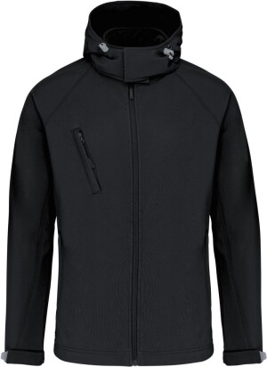 Men's 3-Layer Hooded Softshell Jacket K413 - Reklamnepredmety