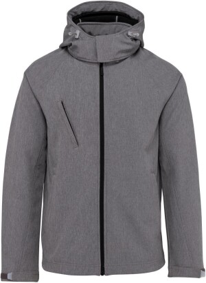 Men's 3-Layer Hooded Softshell Jacket K413 - Reklamnepredmety