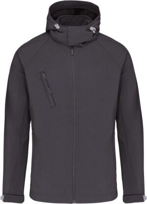 Men's 3-Layer Hooded Softshell Jacket K413 - Reklamnepredmety