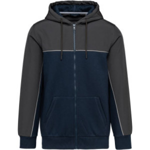 Hooded Workwear Sweat Jacket WK410 - Reklamnepredmety