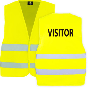 Safety vest "VISITOR" - Reklamnepredmety
