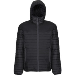 Heat-insulated Hooded Jacket "Honestly Made" - Reklamnepredmety