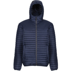 Heat-insulated Hooded Jacket "Honestly Made" - Reklamnepredmety