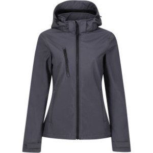 Ladies' 3-Layer Hooded Softshell Jacket "Venturer" - Reklamnepredmety