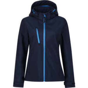 Ladies' 3-Layer Hooded Softshell Jacket "Venturer" - Reklamnepredmety