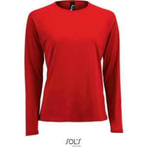 Ladies' Sport Shirt long-sleeve Sporty LSL Women - Reklamnepredmety