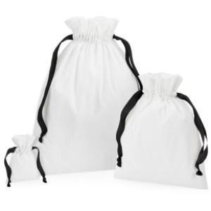 Cotton bag with gift ribbon - Reklamnepredmety
