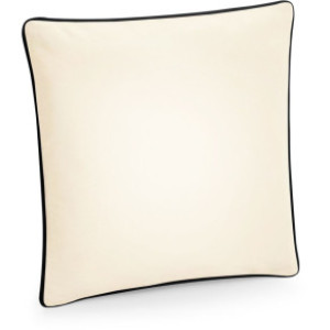 Fairtrade Piped Cushion Cover, 40 x 40 cm - Reklamnepredmety