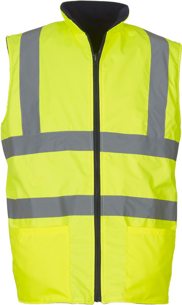 Hi-Vis Reversible Fleece Vest