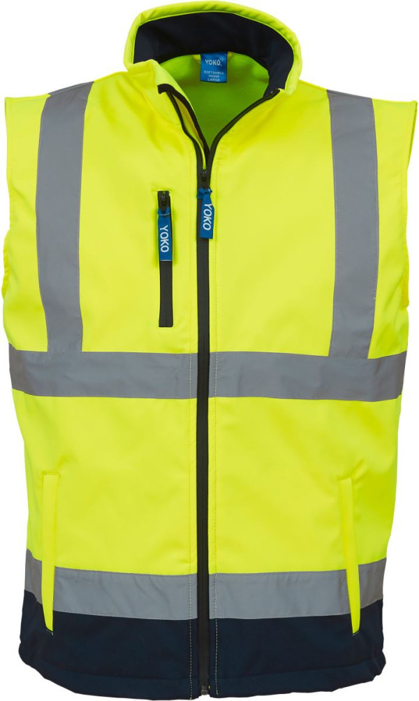 Softshell vest Hi-Vis Yoko/HVK006