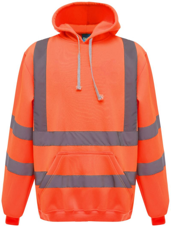 Sweatshirt with a hood Hi-Vis Yoko | HVK05