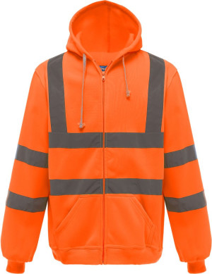 Hooded sweatshirt Yoko Hi-Vis | HVK07 - Reklamnepredmety