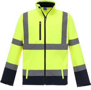Hi-Vis softshell jacket Yoko | HVK09 - Reklamnepredmety