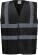 Hi-Vis safety vest Yoko | HVW100 - ps-79w100-yoko-hvw-100-black-front-27447a73-a017-4184-b5fa-c0867e4c712e-web - variant 