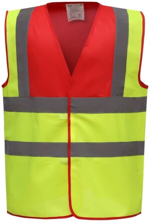Hi-Vis safety vest Yoko | HVW100 - Reklamnepredmety