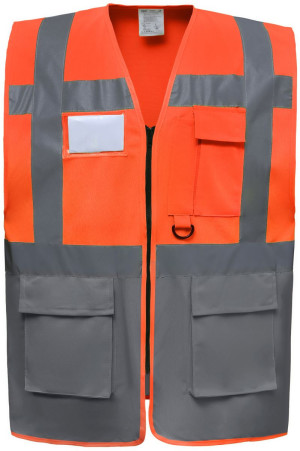 Hi-Vis multifunctional vest Yoko | HVW801 - Reklamnepredmety