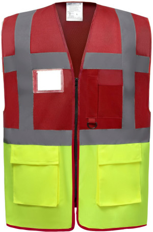 Hi-Vis multifunctional vest Yoko | HVW801 - Reklamnepredmety