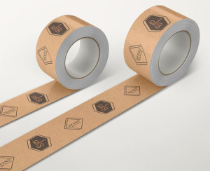 Adhesive paper tape - Reklamnepredmety