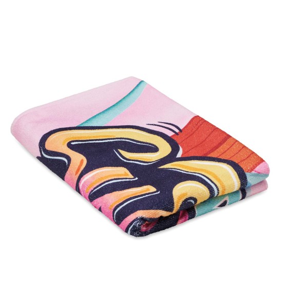 Full colour beach towel