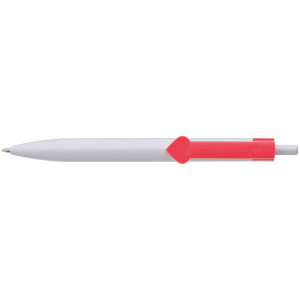 Ball pen with clip heart etc.