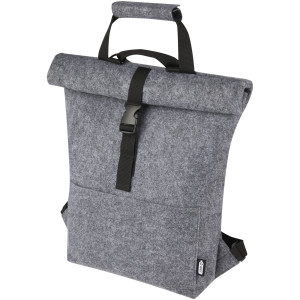 Felta GRS recycled felt roller bike bag 13 l - Reklamnepredmety