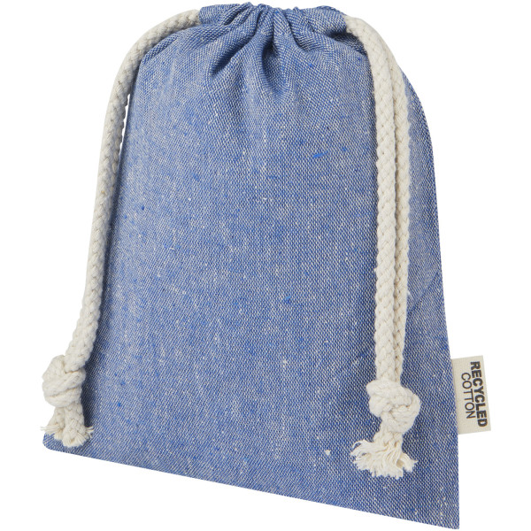 Pheebs gift bag made of recycled cotton 150 g/m² GRS small 0,5 l