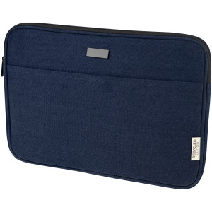 14" GRS recycled canvas laptop sleeve Joey, 2 l - Reklamnepredmety